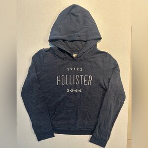 2.	Hollister 1922 Navy Blue Hoodie Women’s Size M Soft Pullover